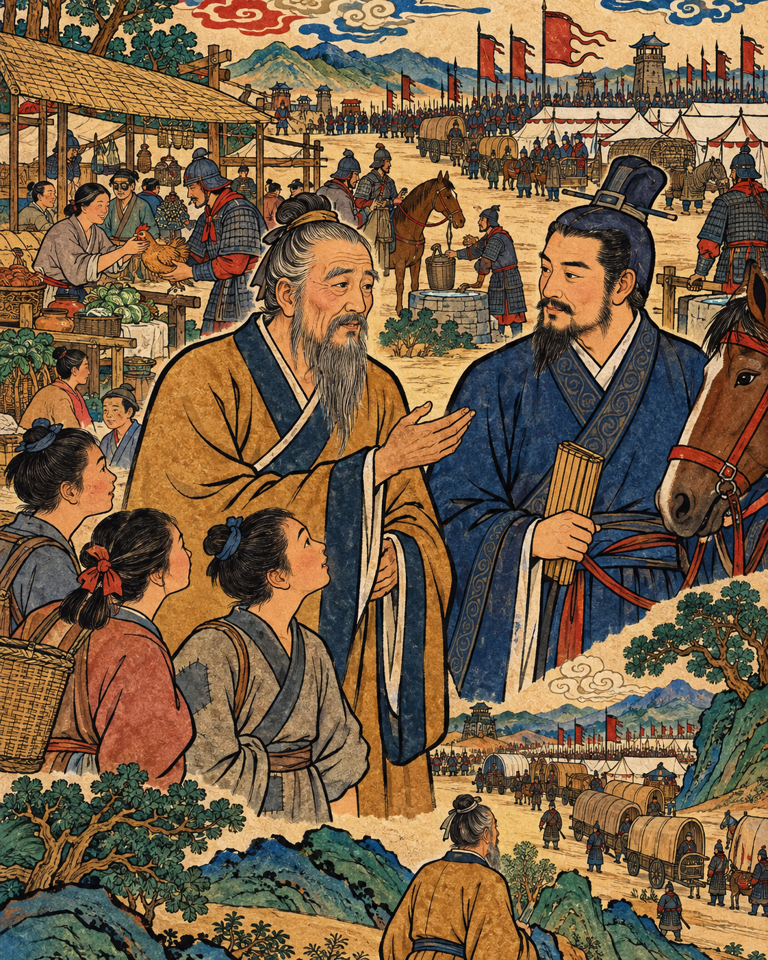 국경 앞의 군대