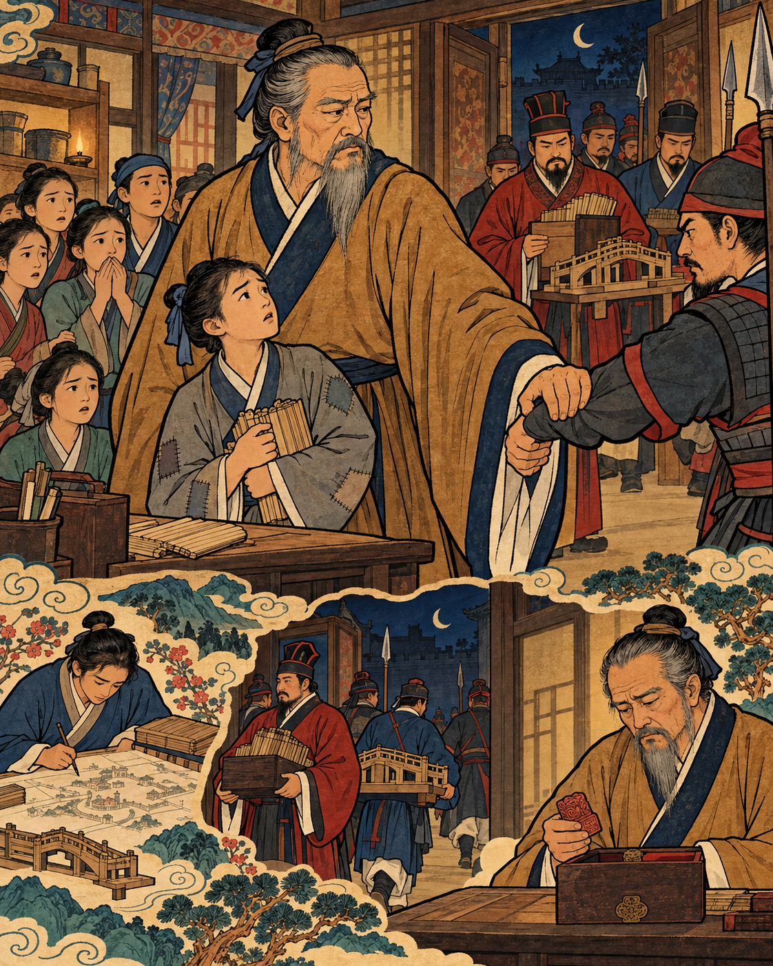 서당을 조사하는 밤